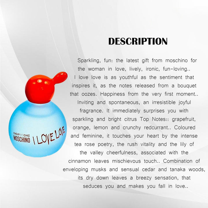 MOSCHINO I LOVE LOVE EDT 4.9ML