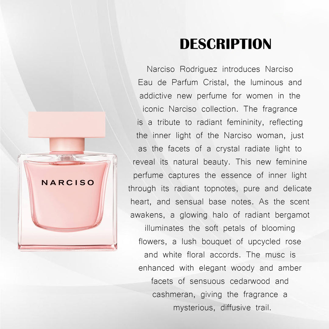 NARCISO RODRIGUEZ CRISTAL EDP 90ML