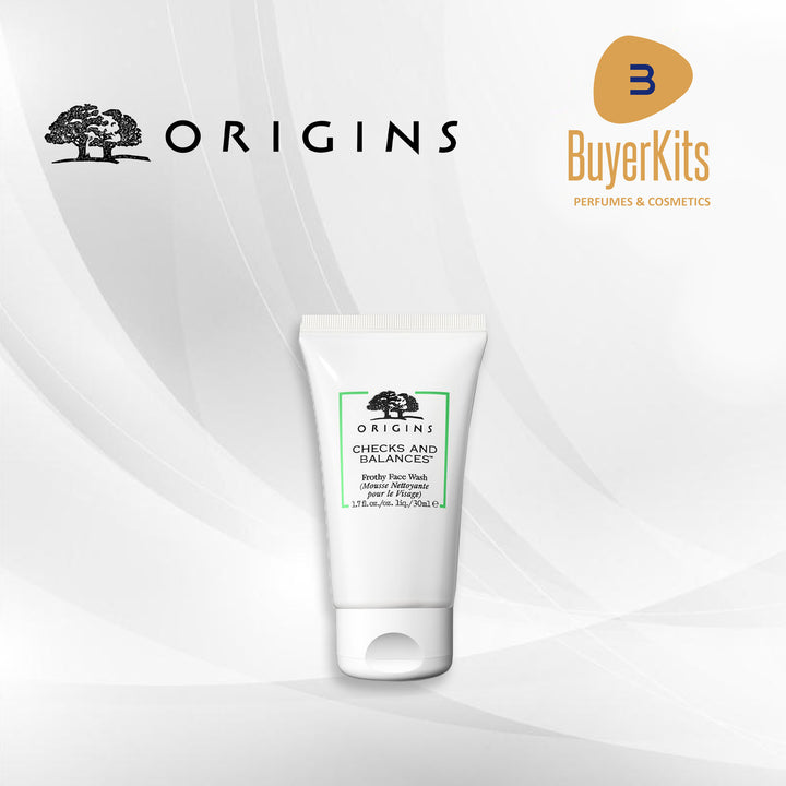 ORIGINS CHECKS AND BALANCES FROTHY FACE WASH 30ML