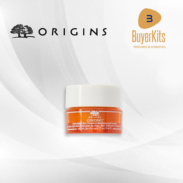 ORIGINS REFRESHING EYE CREAM TO BRIGHTEN AND DEPUFF 5ML