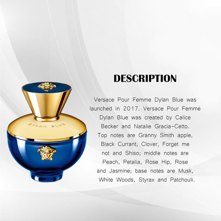 VERSACE DYLAN BLUE POUR FEMME EDP 100ML