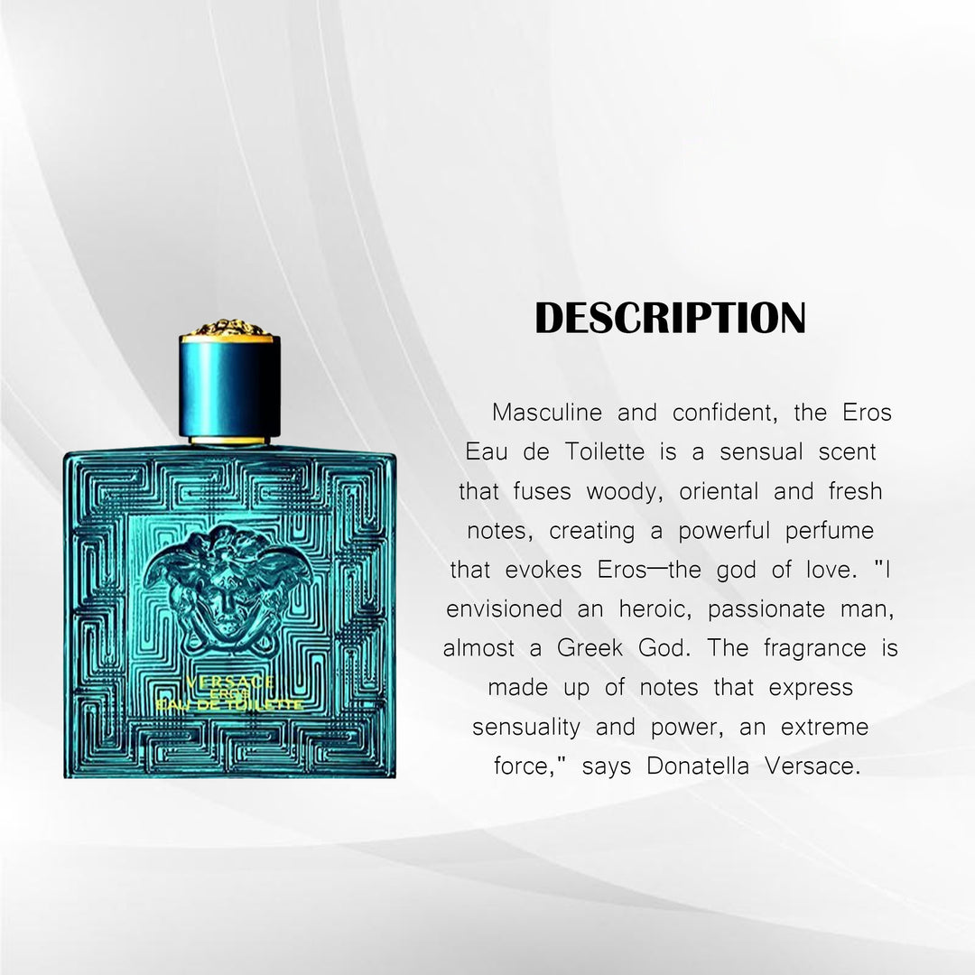 VERSACE EROS EDT 100ML FOR MEN