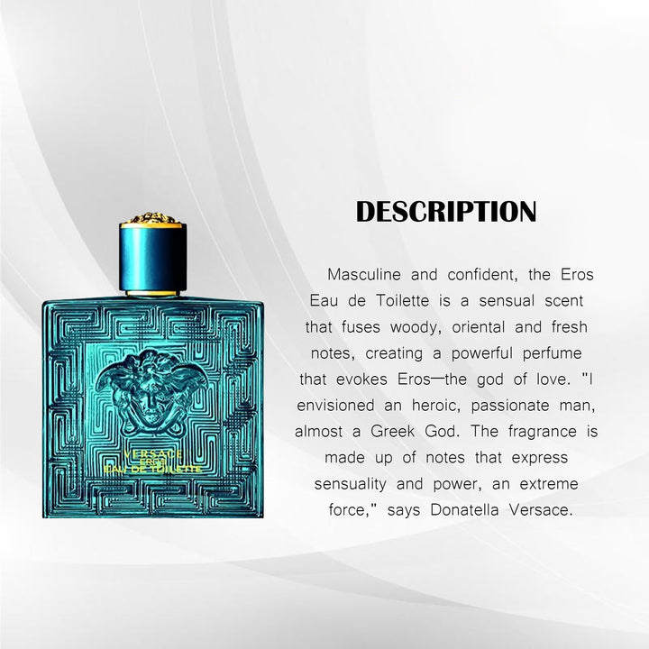 VERSACE EROS EDT 100ML FOR MEN