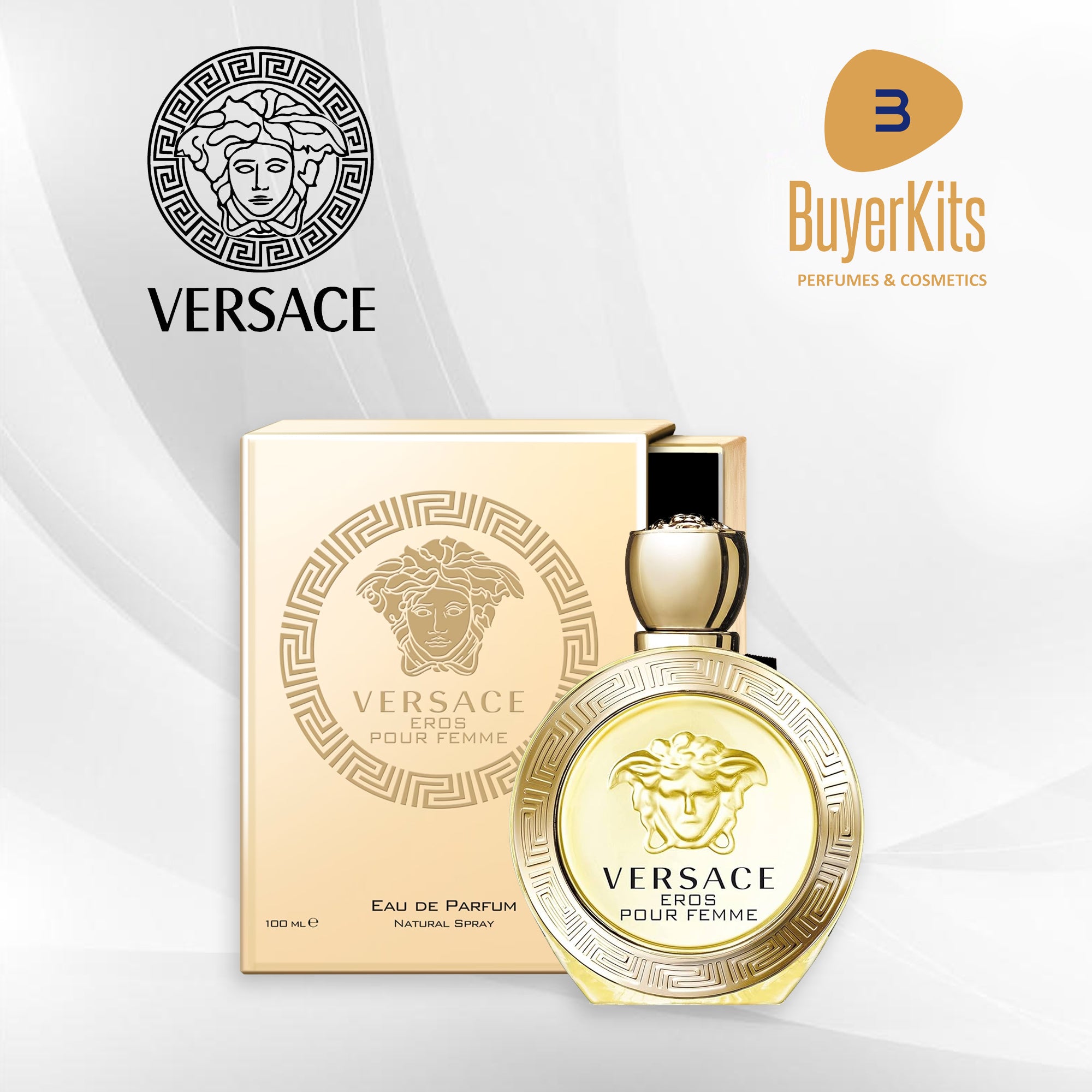 Versace Testing Kit VERSACE EROS POUR FEMME EDP 100ML – Buyerkits