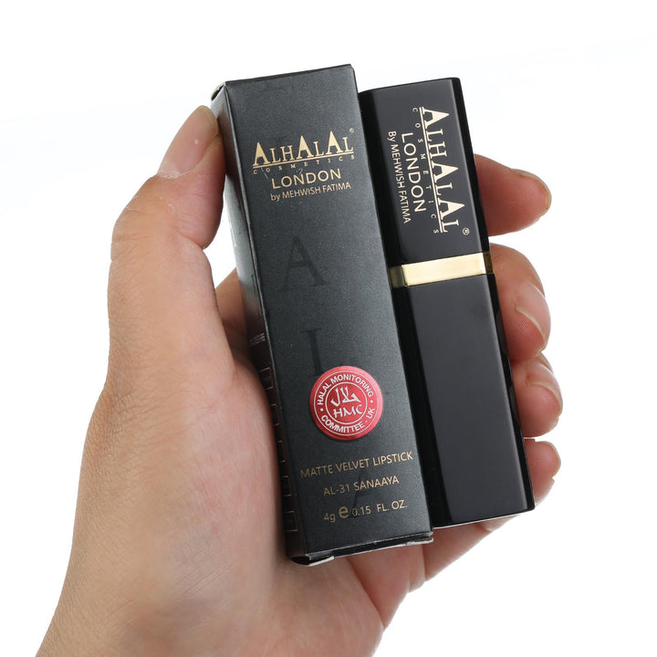 ALHALAL COSMETICS SANAAYA MATTE VELVET LIPSTICK 4G AL-31